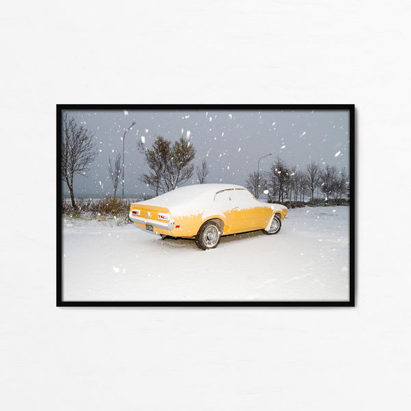 Yellow Car - Paula Prats -  Fine Art Photography Print - impressa editions